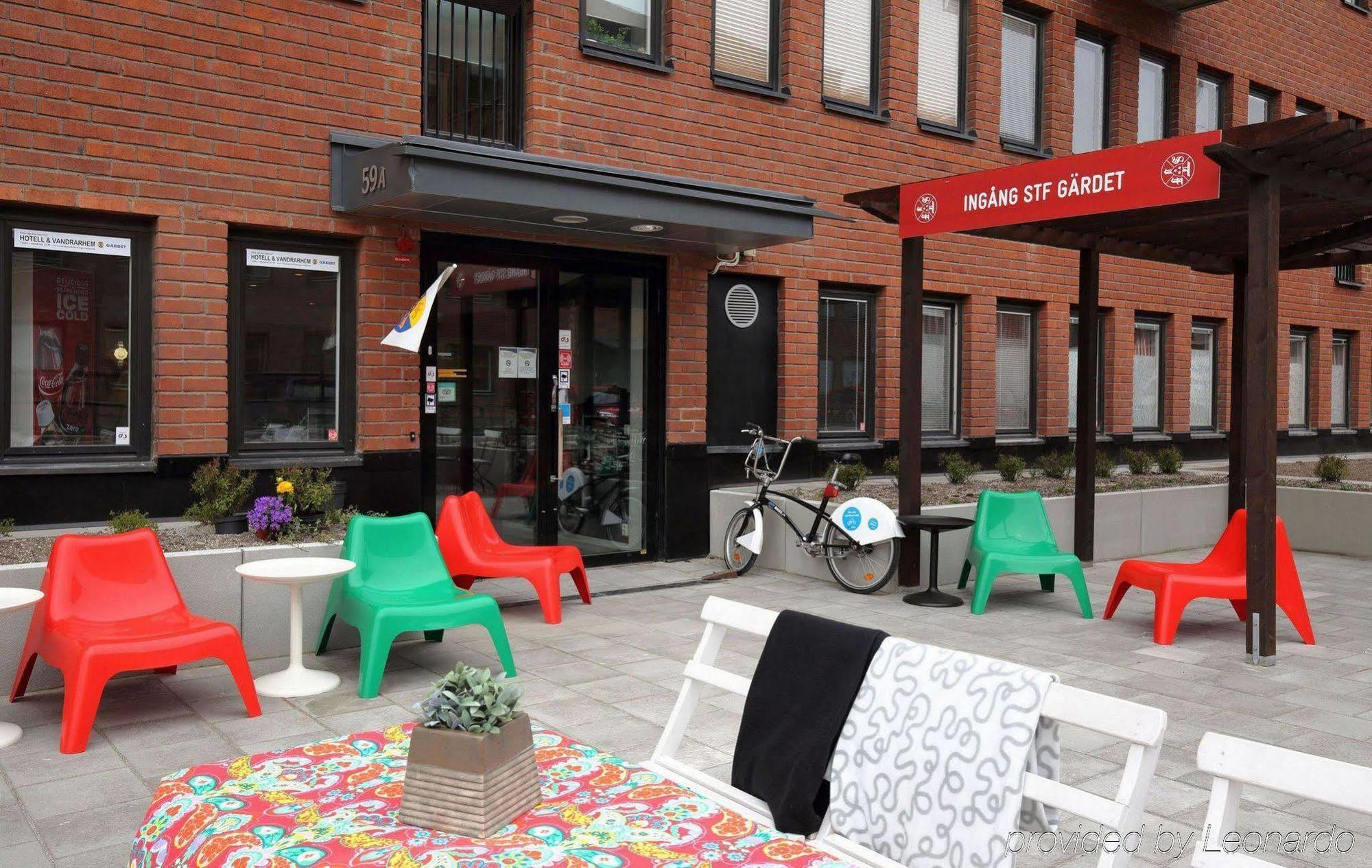 Stf Gaerdet Hotel & Hostel Stockholm Exterior foto